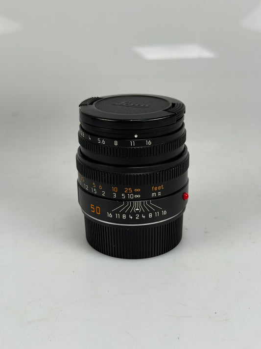 Leica Summicron M 50mm f2 V5 E39 11826 Rangefinder Lens