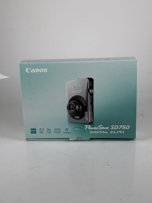 Canon PowerShot SD750 Digital Camera 6.0 MP Battery