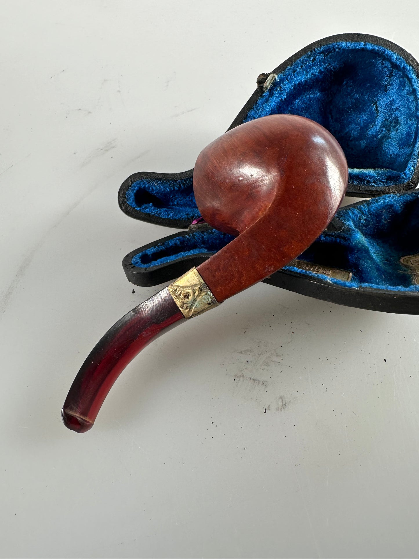 KBB Blue Line Bakelite Pipe, Unsmoked