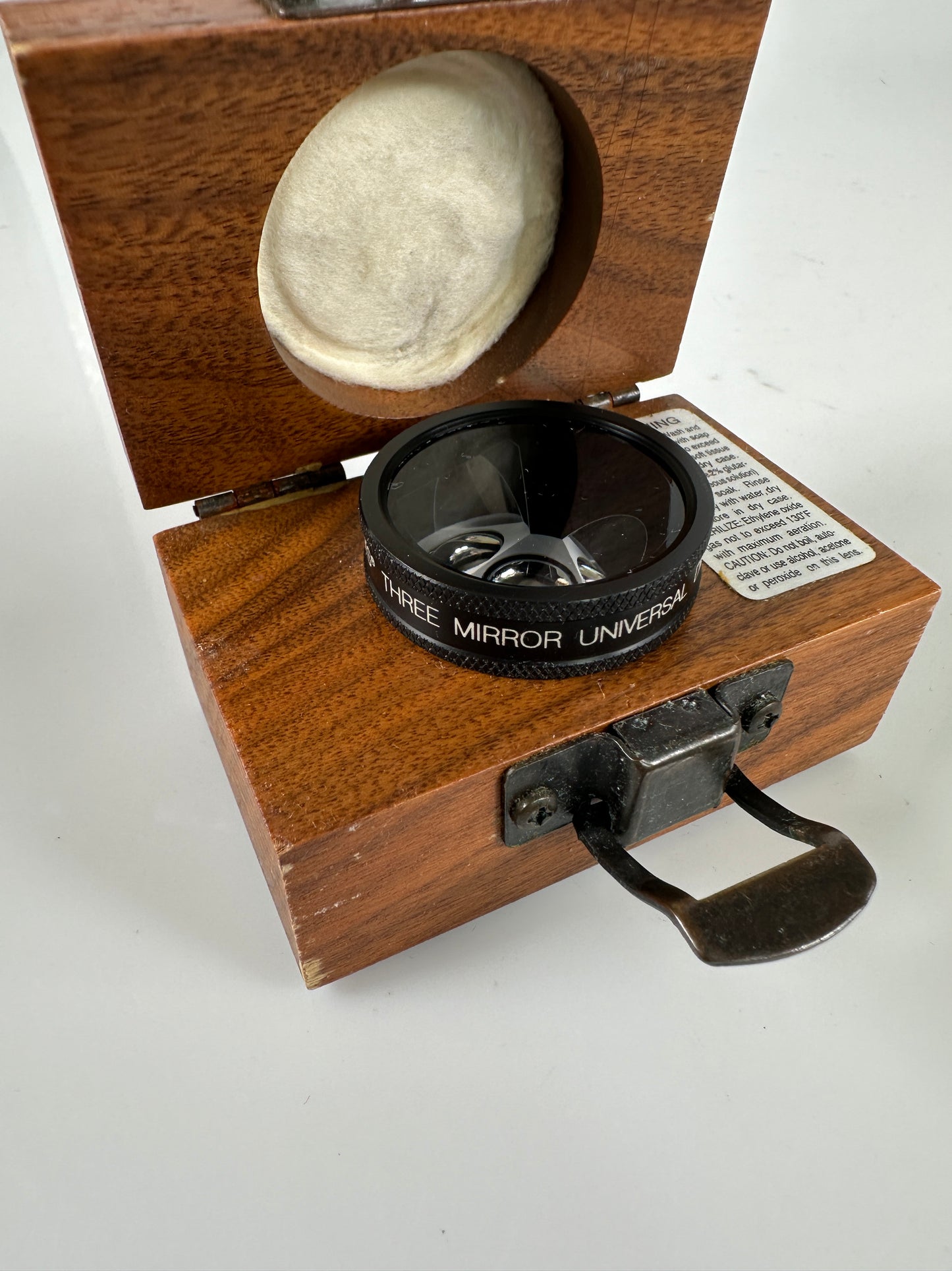 OCULAR INSTRUMENTS Three Mirror Universal Laser 18mm OD Lens with case OG3M