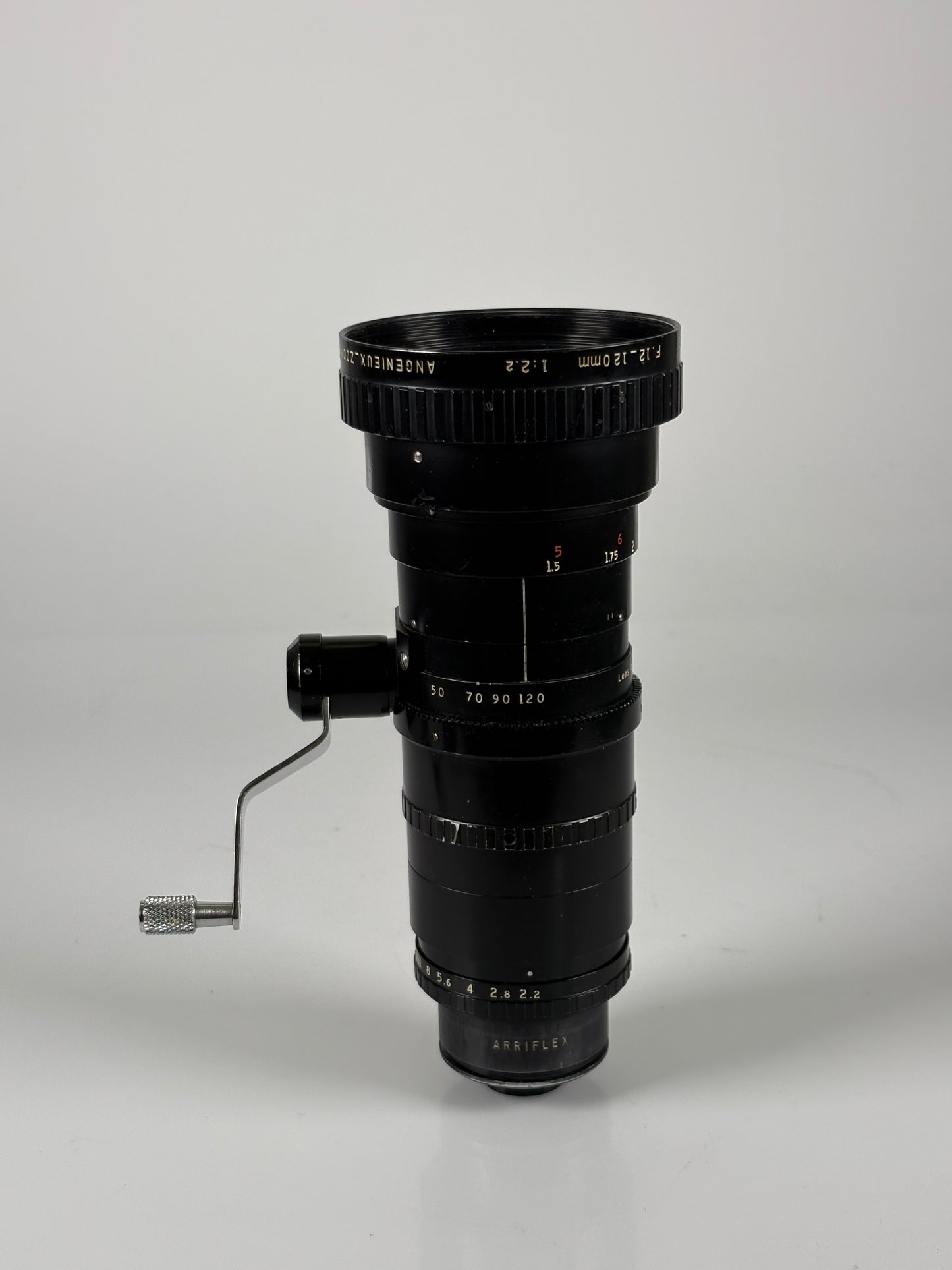 ANGENIEUX 12-120mm F2.2 16mm Arri arriflex Zoom Lens Type 10x12B