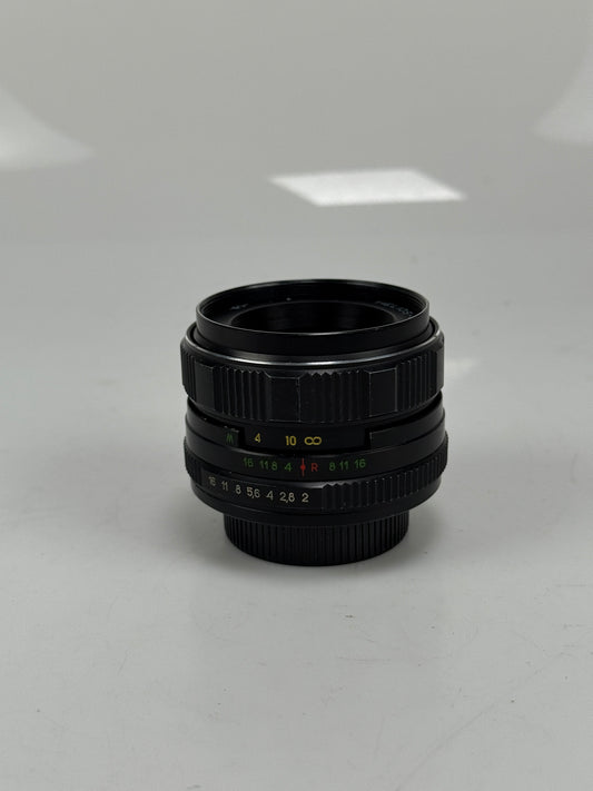 Zenit Helios 44M-4 58mm f2 Russian Manual portrait Lens Fixed DSLR M42 Mount
