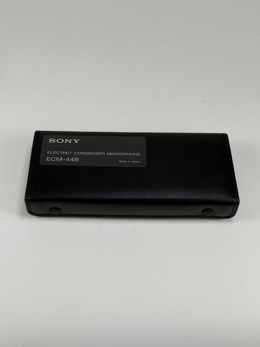 Sony ECM-44B Electret Condenser Omnidirectional Lavalier Microphone W/Box