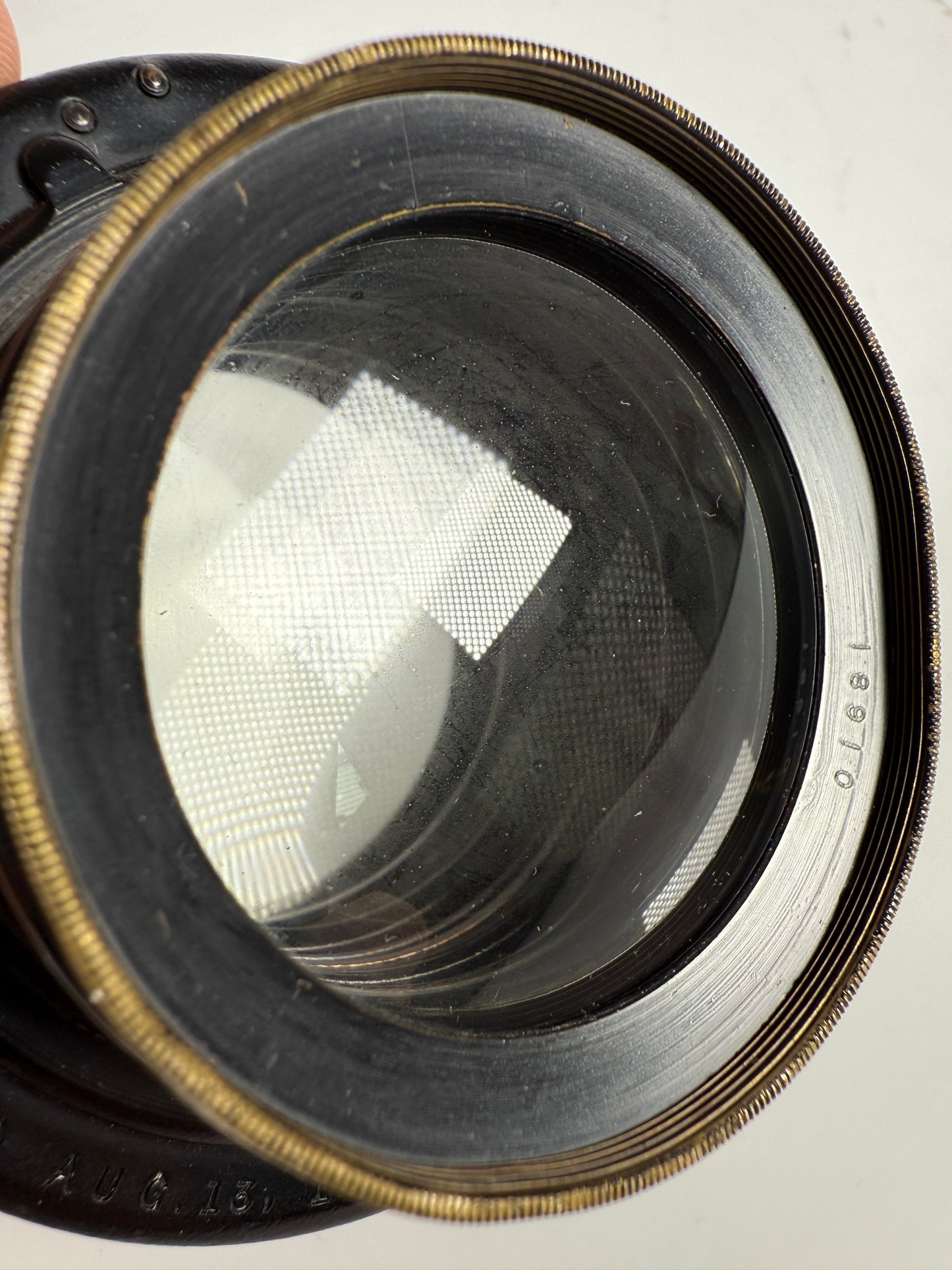 Seneca Anastigmat Series I 8x10 lens F6.3 - in shutter