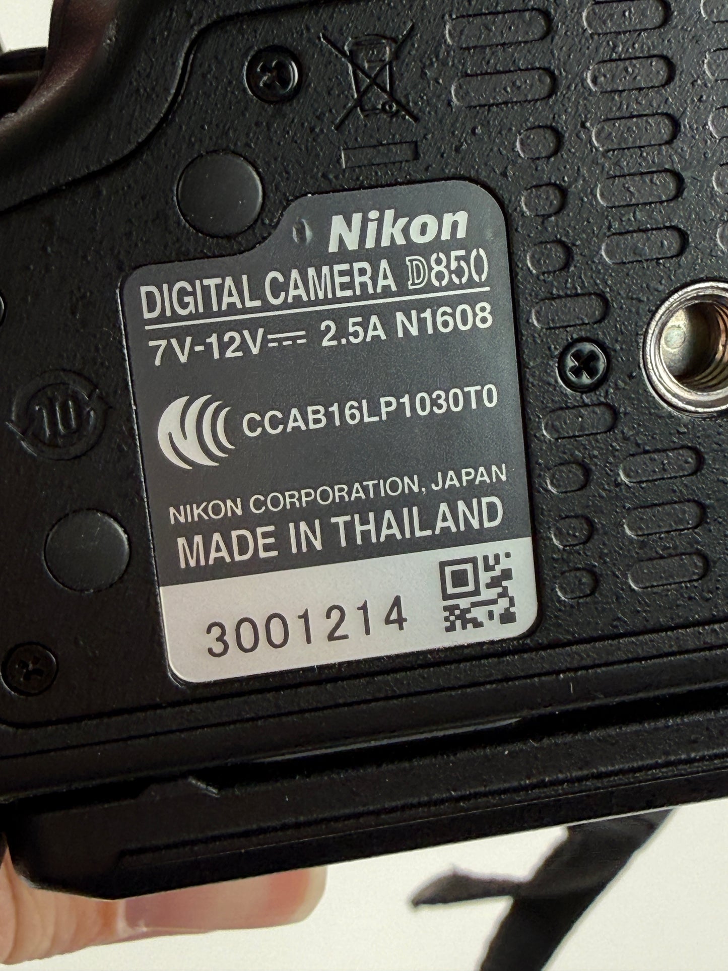 Nikon D850 Full Frame Digital camera body
