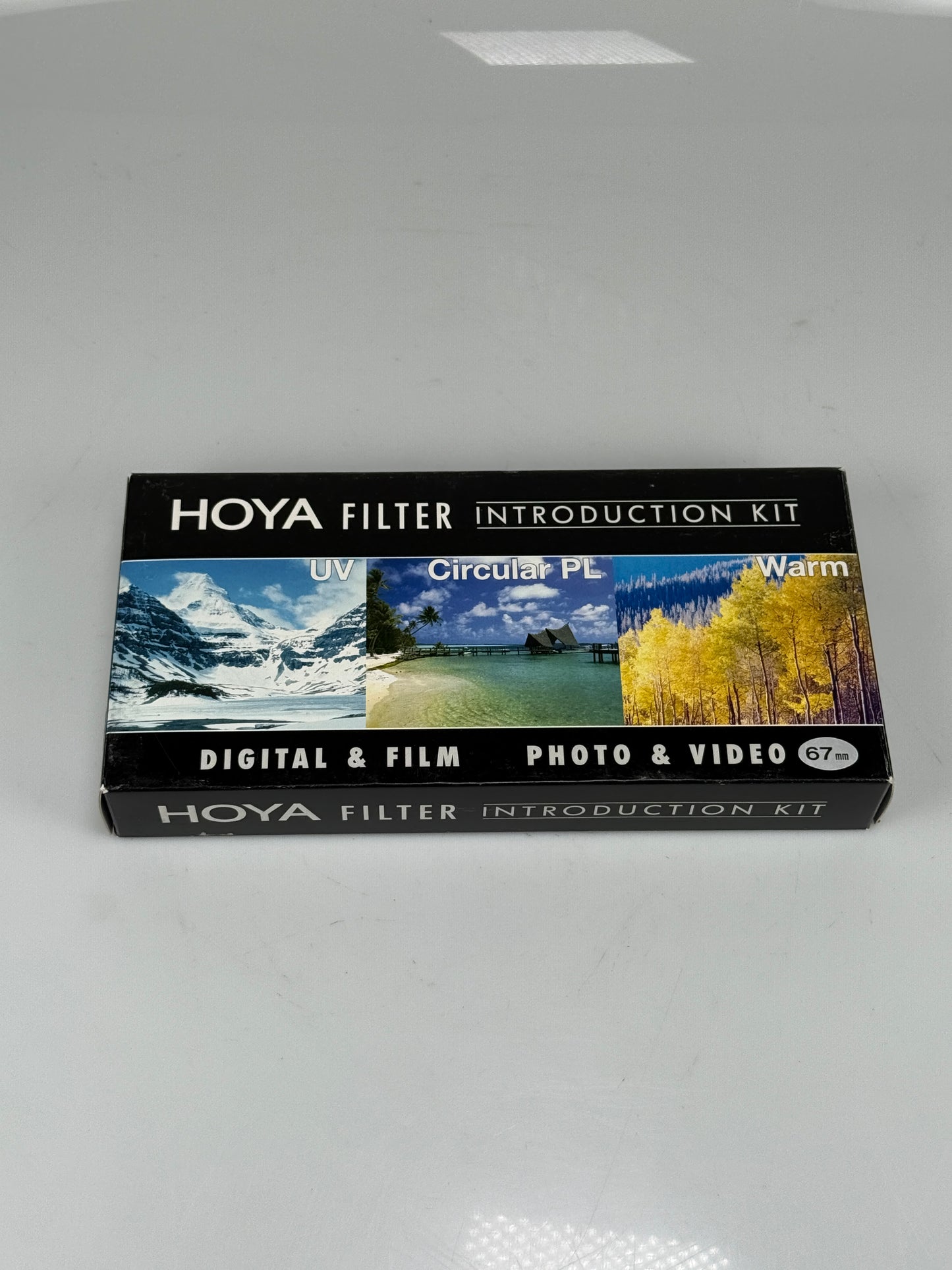 Hoya 77mm Introduction Filter Kit - UV, Cir-PL, Warm Filters & Case HK-DG77-II