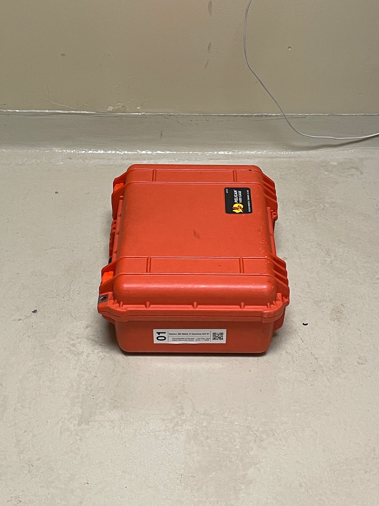 Pelican 1450 Hard Case (Orange)