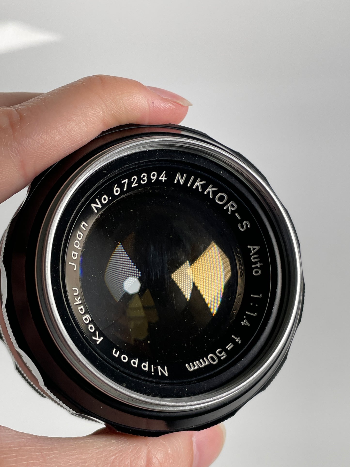 Nikon Nikkor S Auto non AI 50mm f1.4 Lens Prime SLR