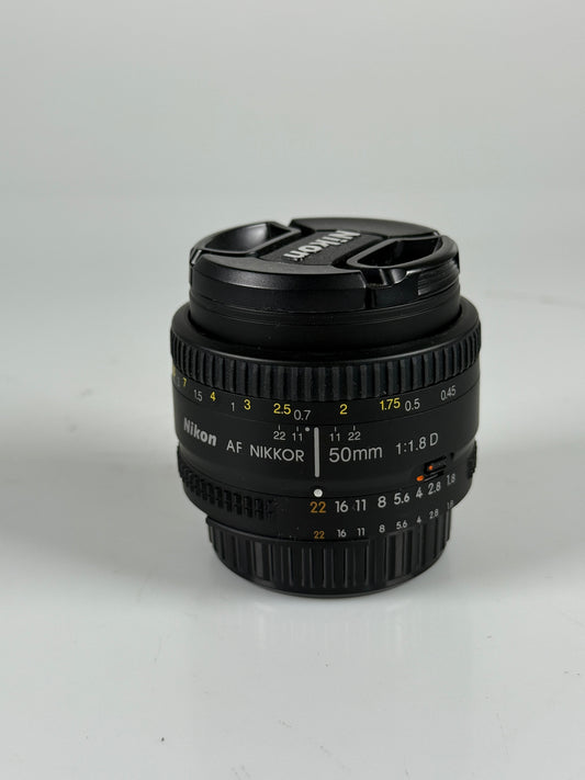 Nikon 50mm f1.8 D AF NIKKOR Lens