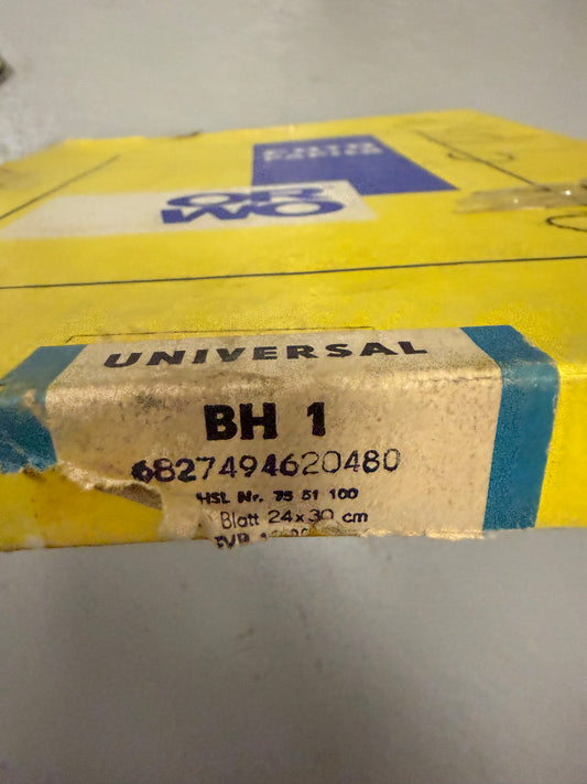 Orwo foto photo paper BH1 glossy single weight fiber paper 10x12