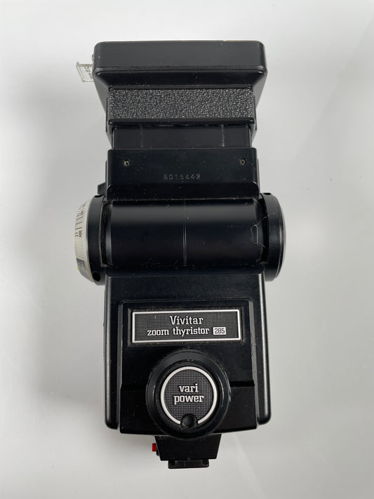 Vivitar 285 Auto Electronic camera Flash Zoom Thyristor