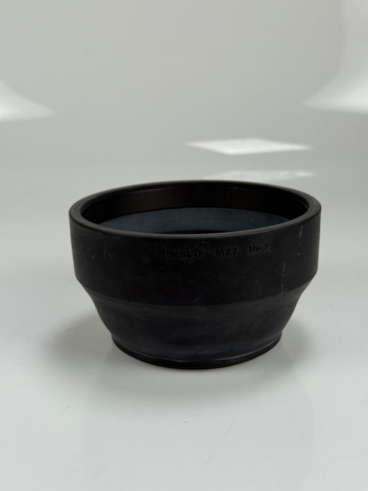Mamiya 77mm No.2 Screw on Rubber Lens Hood Shade M77 for 127mm-250mm RB RZ