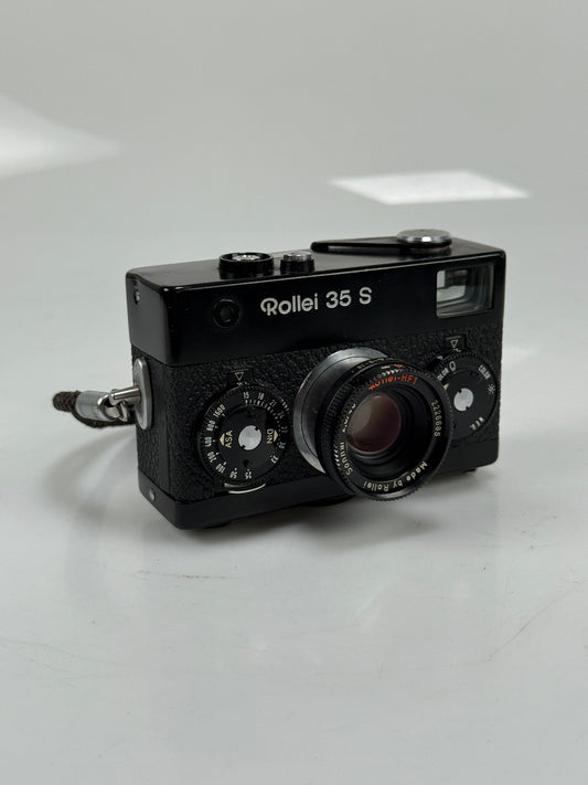 Rollei 35 S 35S 40mm Sonnar f2.8 HFT Lens black