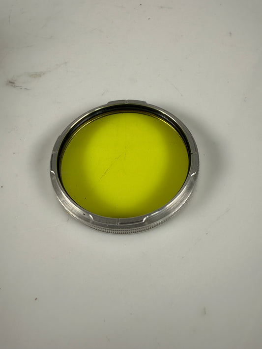 Rollei Bay IV Filter Gelb Hell -1 yellow For Camera TLR Rolleiflex Wide RARE
