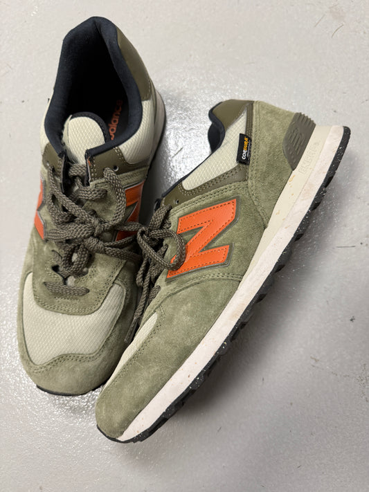 New Balance 574 Cordura Dark Olivine/Orange Men’s 11.5 U574SOC