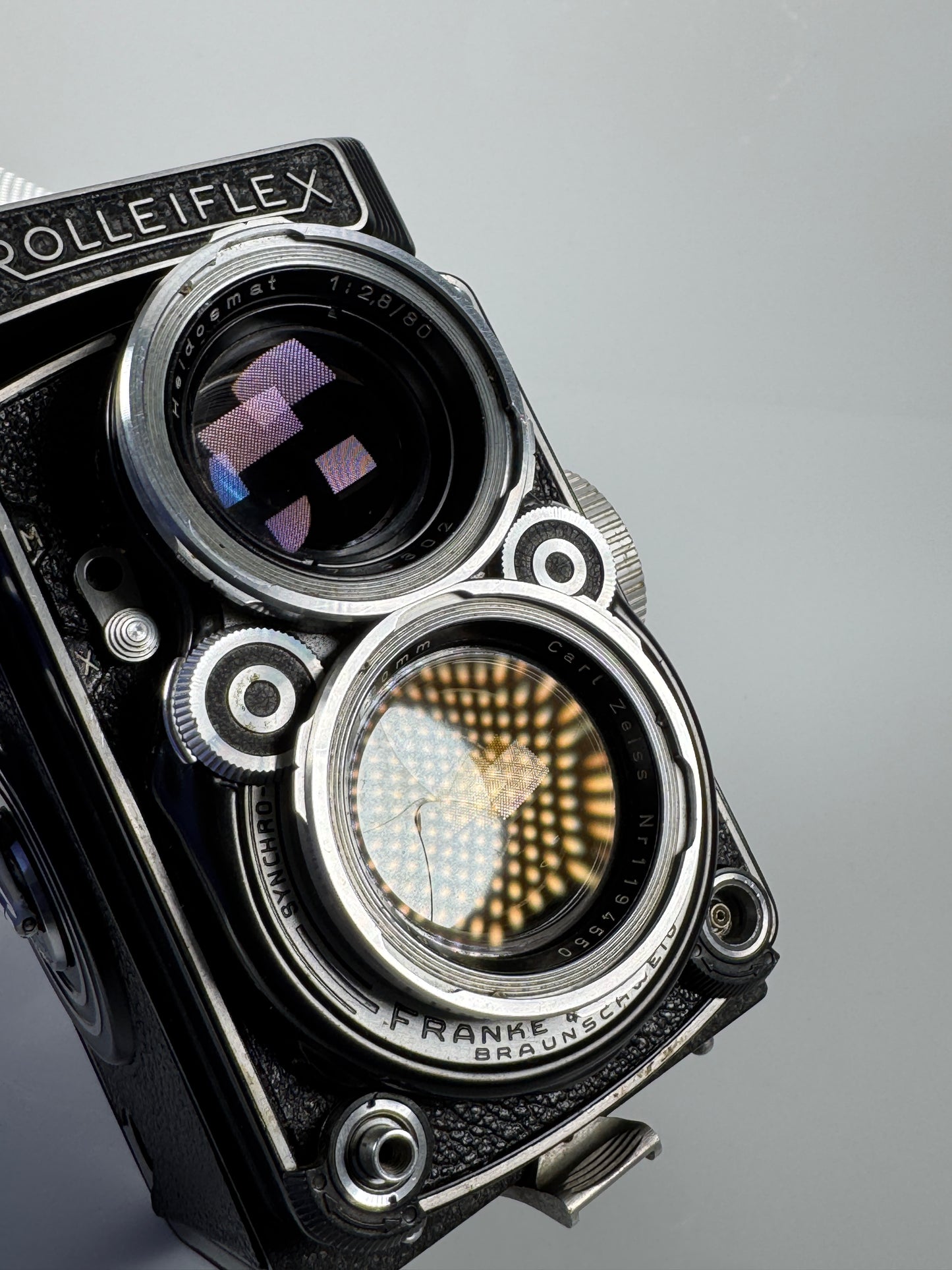 Rolleiflex 2.8C TLR Camera Planar 80mm F2.8 Lens