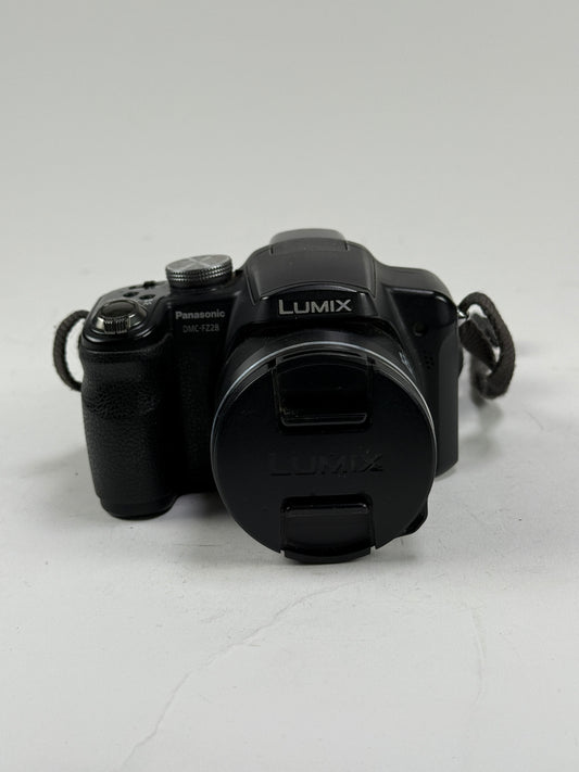 Panasonic Bridge Camera Lumix DMC-FZ28 10.1MP Black