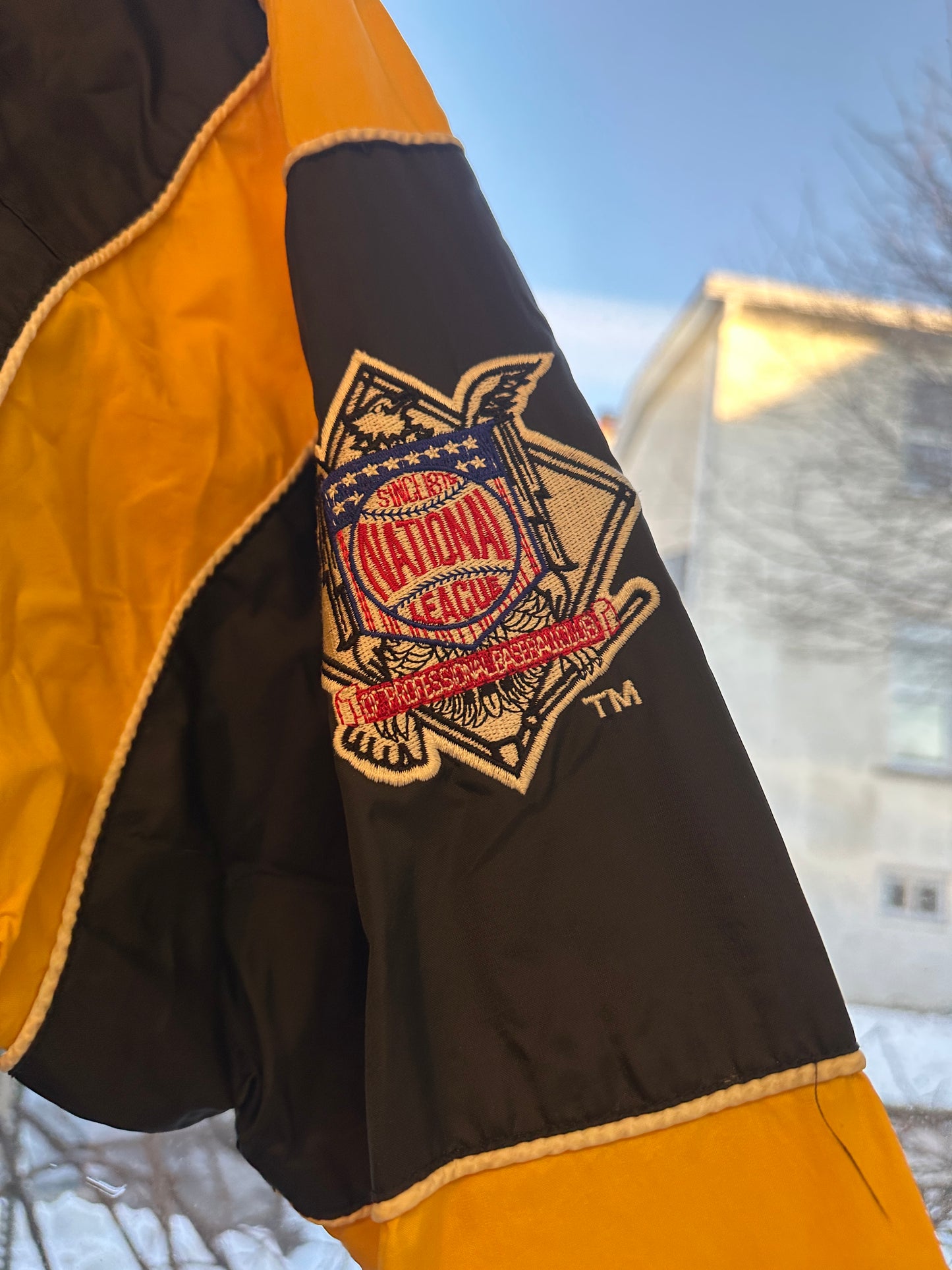STARTER VTG MLB Pittsburgh Pirates Baseball Jacket L