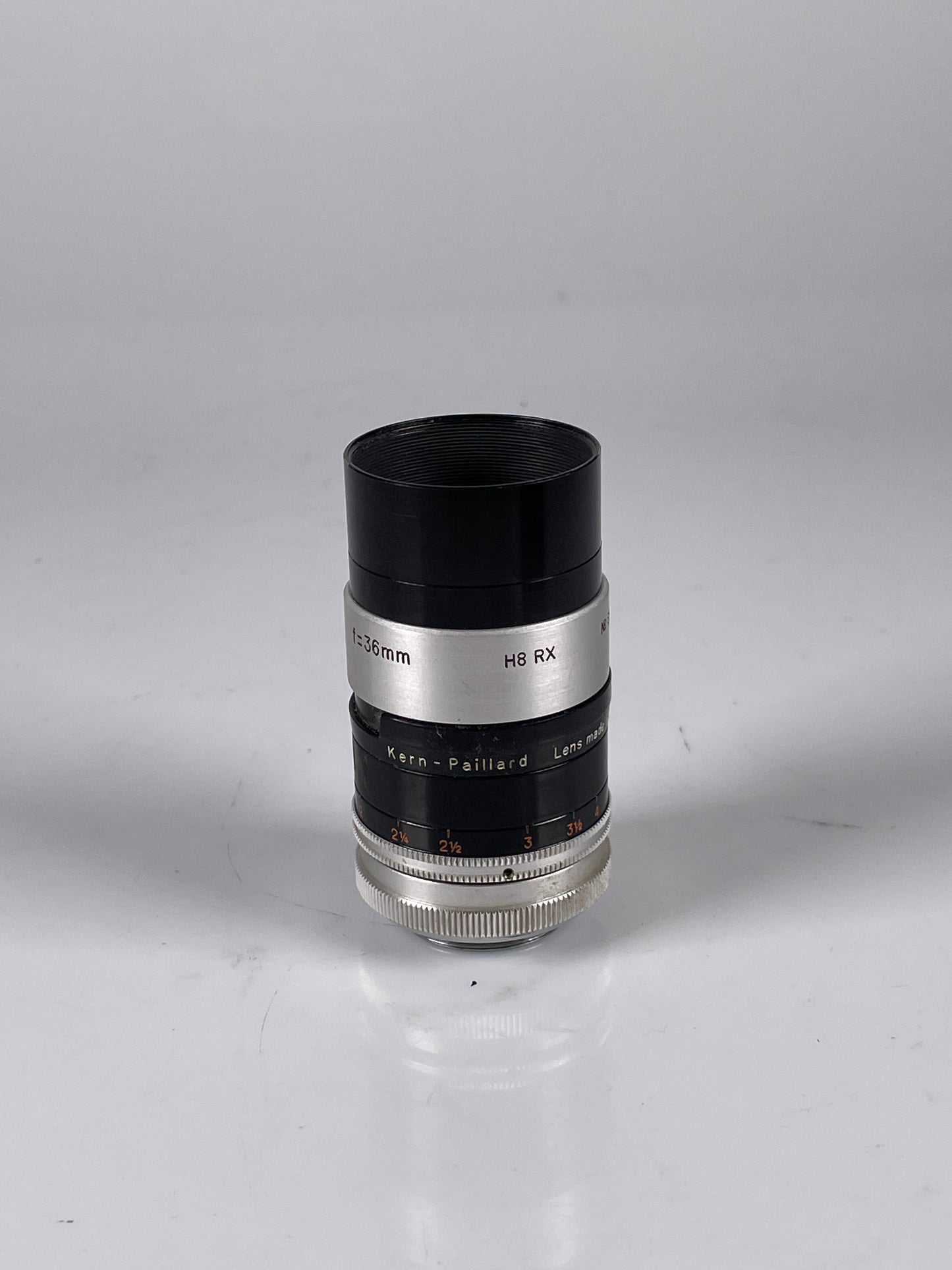Kern-Paillard 36mm f1.4 Macro-Switar Lens for H8 RXBolex