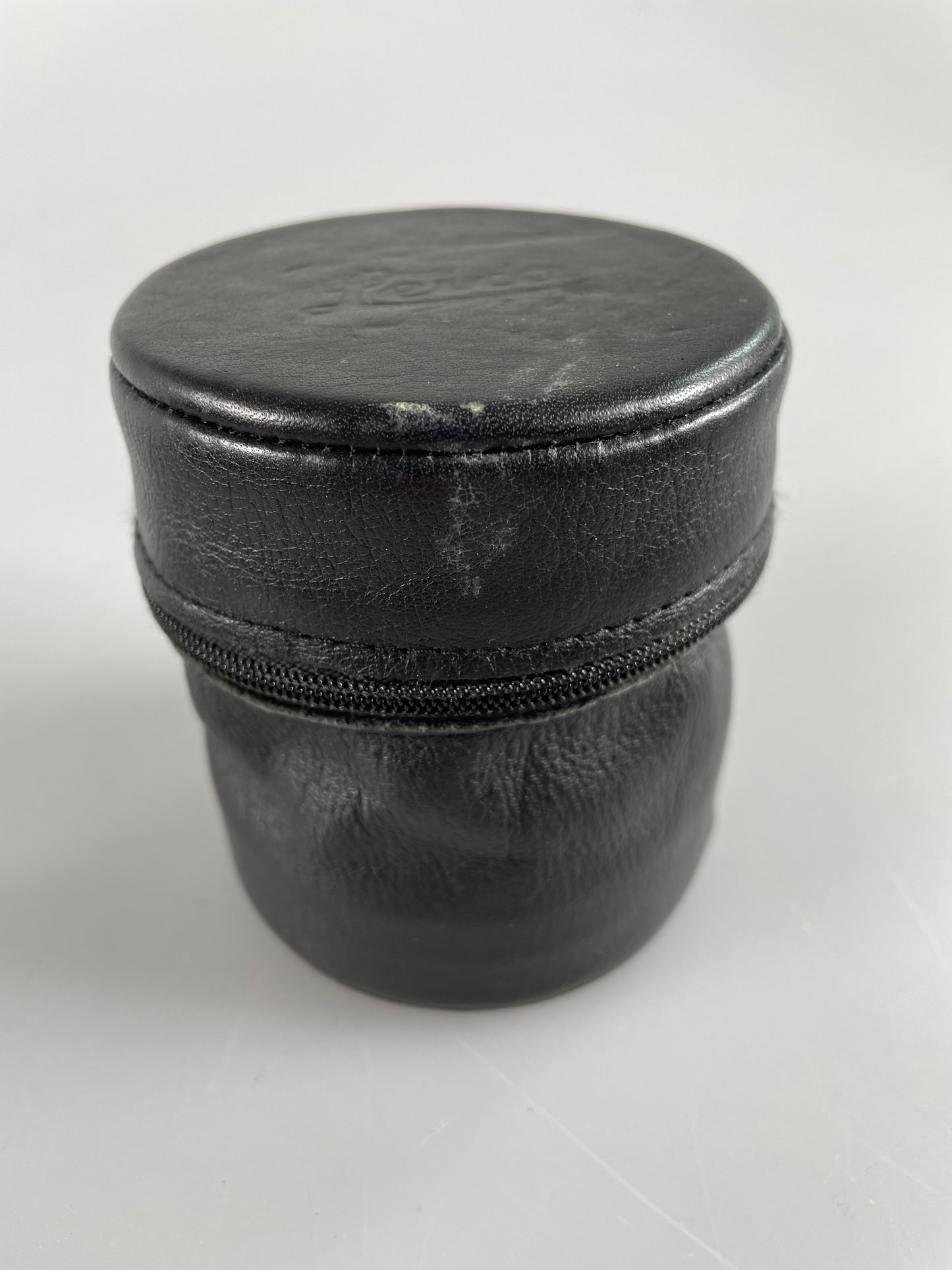 Leica E. Leitz Black Leather Lens Case