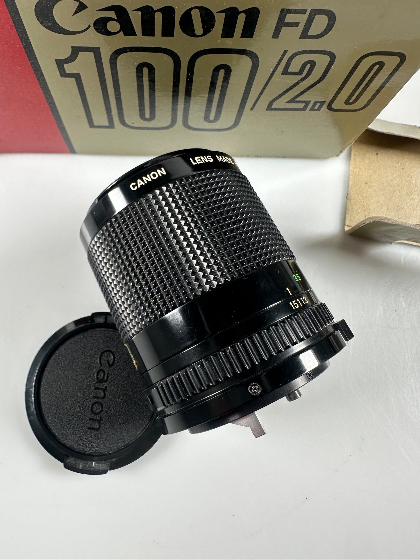 Canon FD 100mm f2 Lens FDn