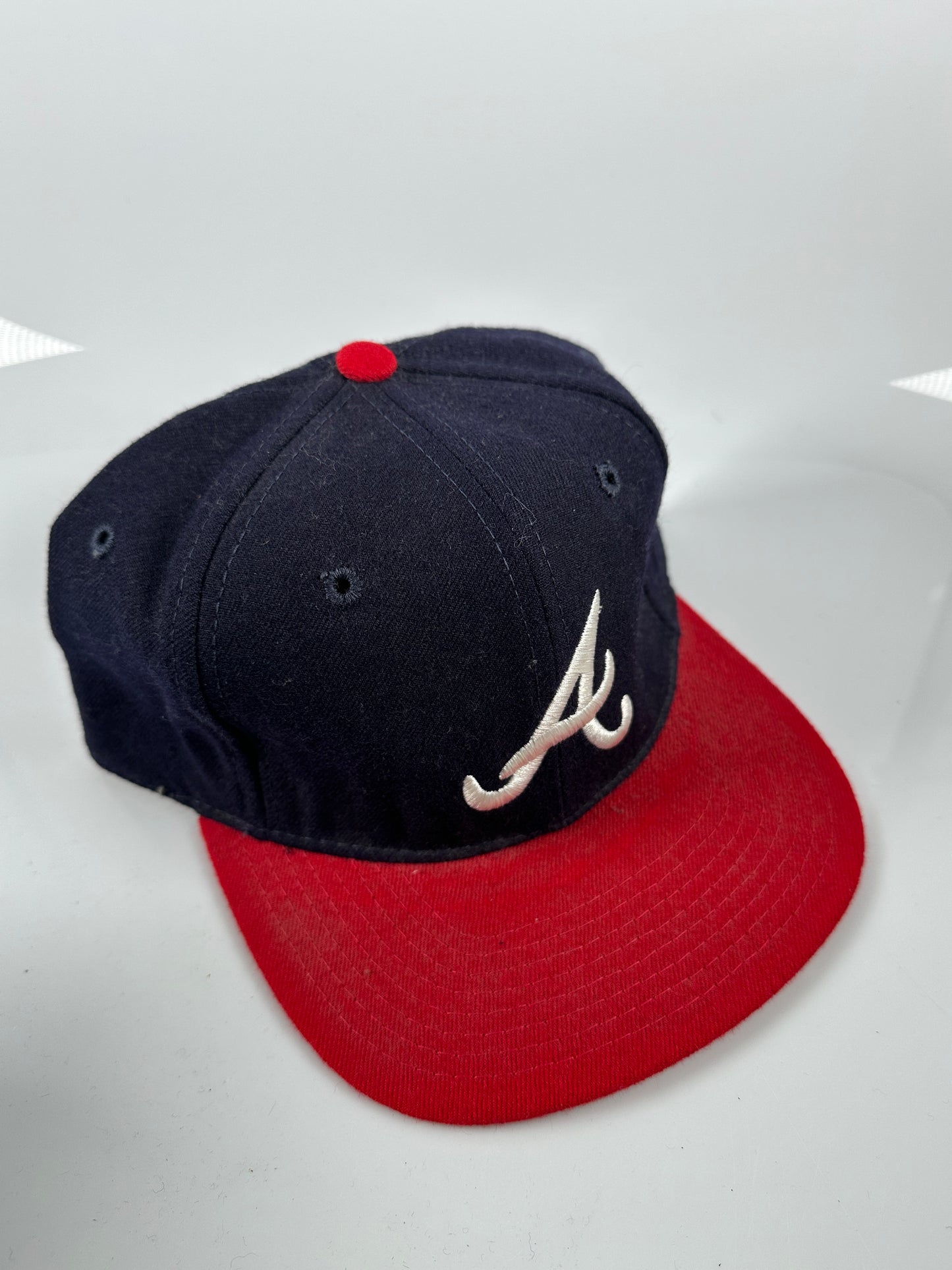 Vintage Atlanta Braves Fitted 7-5/8 Wool Cap Hat Sports Specialties