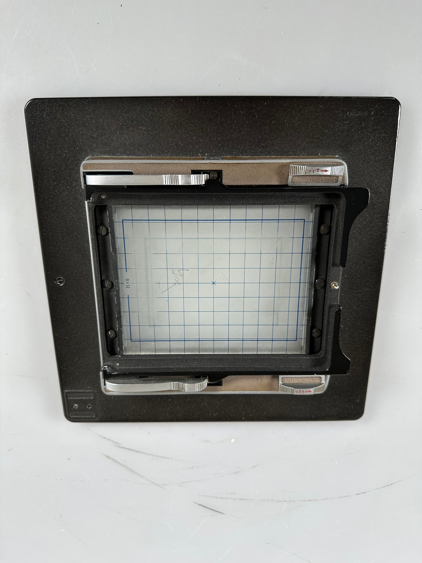 Linhof Technika Large format canera 5x7 to 4x5 reducing back RARE