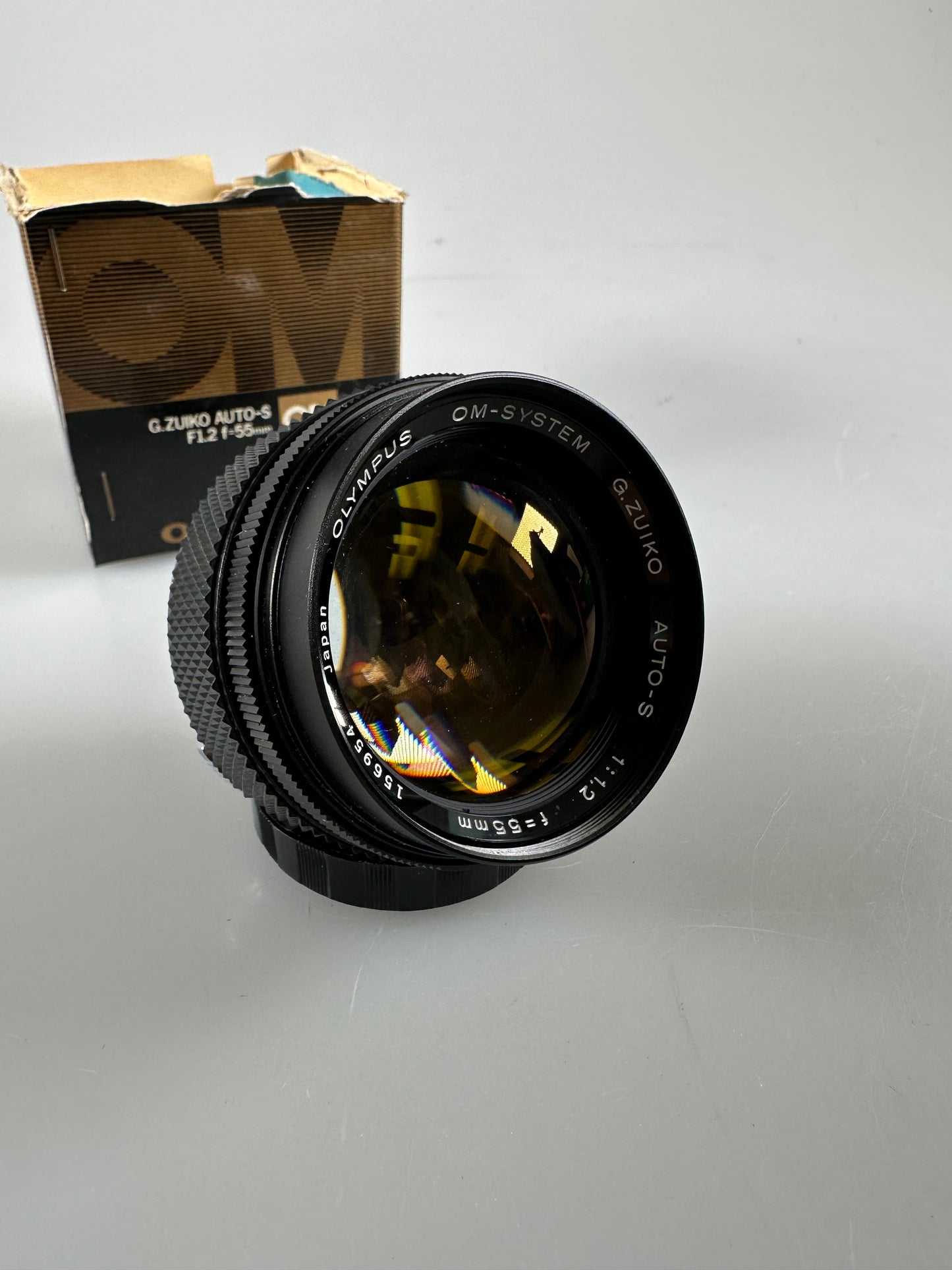 OLYMPUS OM-System G.Zuiko Auto-S 55mm F1.2 MF Lens