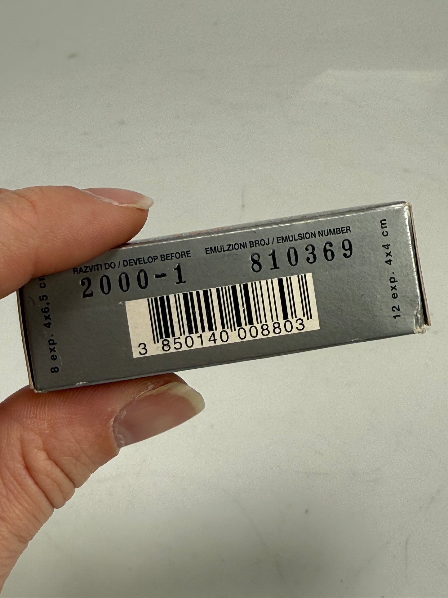 Rare, Unopened Roll of Prized Fotokemika efke r100 127 film