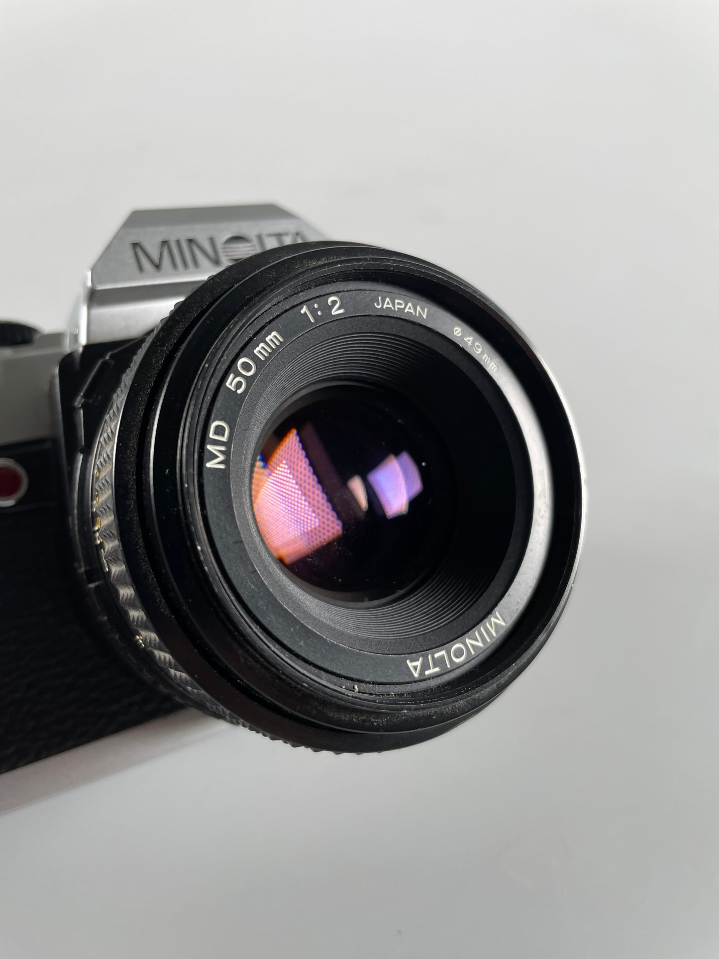 Minolta XG-7 A 35mm SLR Film Camera Body MD MC SR w/ 50mm f2 kit