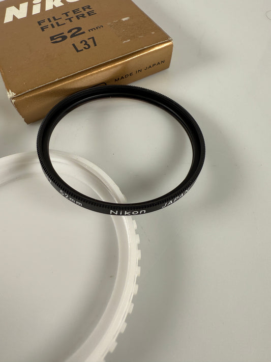 Nikon 52mm L37c UV lens Filter