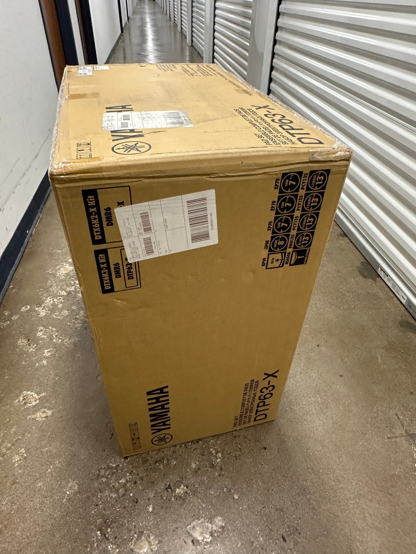 Yamaha Electronic Drum Pad DTP63-X Drum Pad set