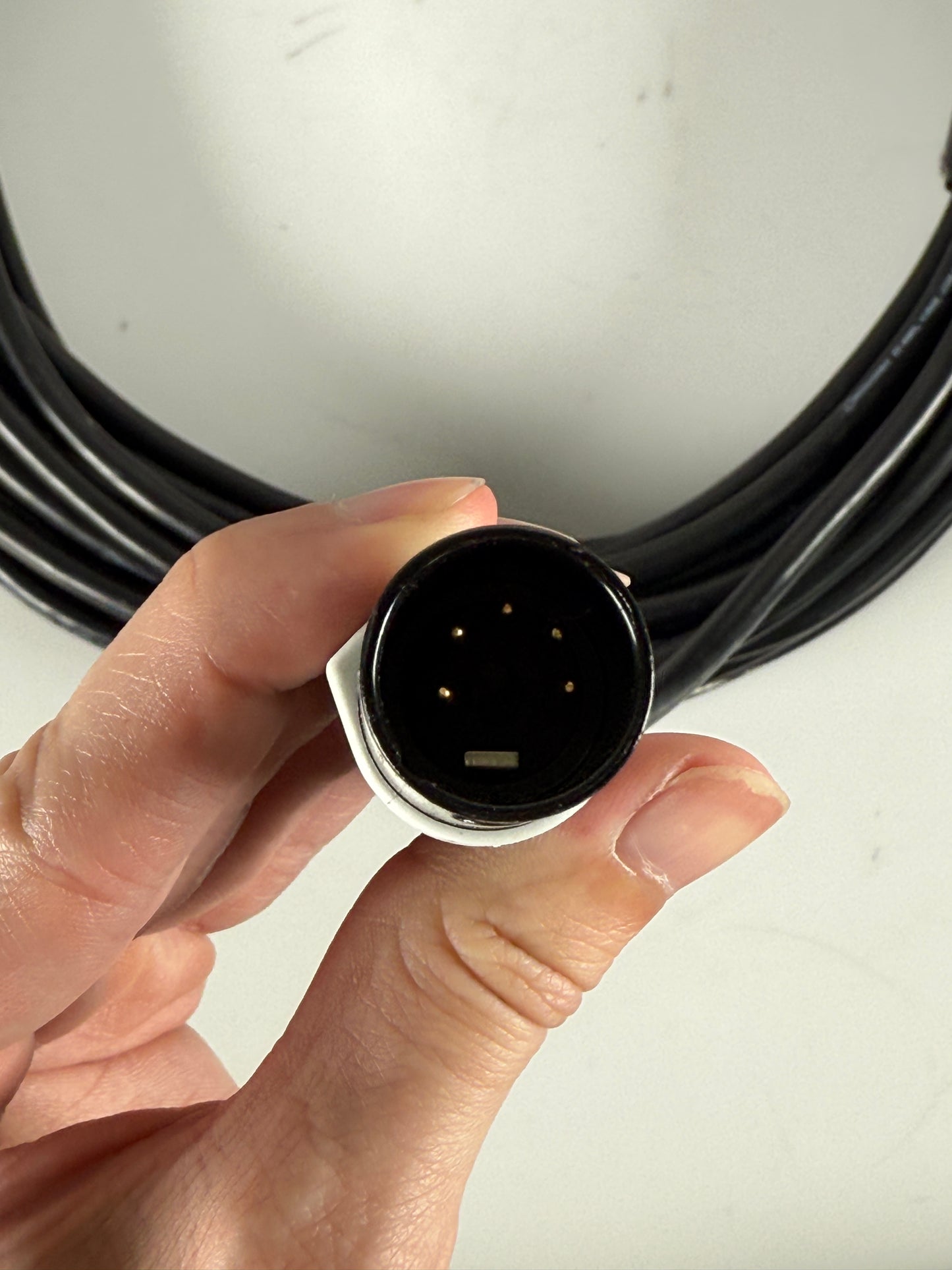 Accu Cable 50 Foot 5-Pin Male To 5-Pin Female DMX Lighting Cable