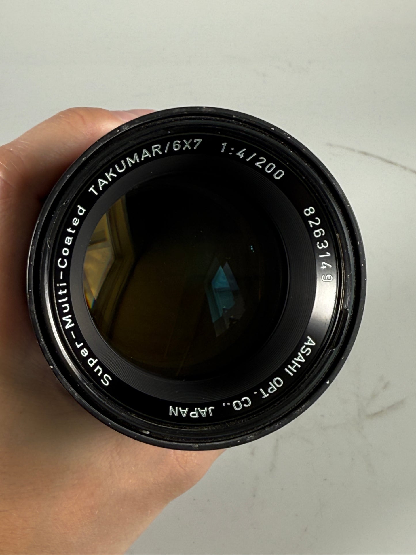 Pentax SMC super multi coated Takumar 6x7 200mm f4 For 6x7 67 67II
