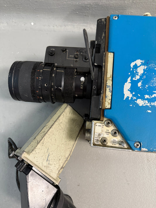 RCA TK-76 3 Plumbicon Tube Camera w/ Fuji A12x9C lens