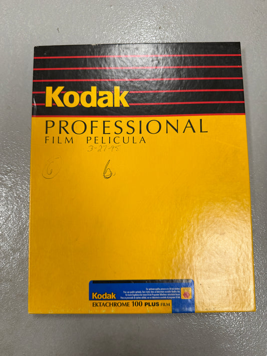 Kodak Ektachrome 100 plus 10 sheets 8x10 exp 1996