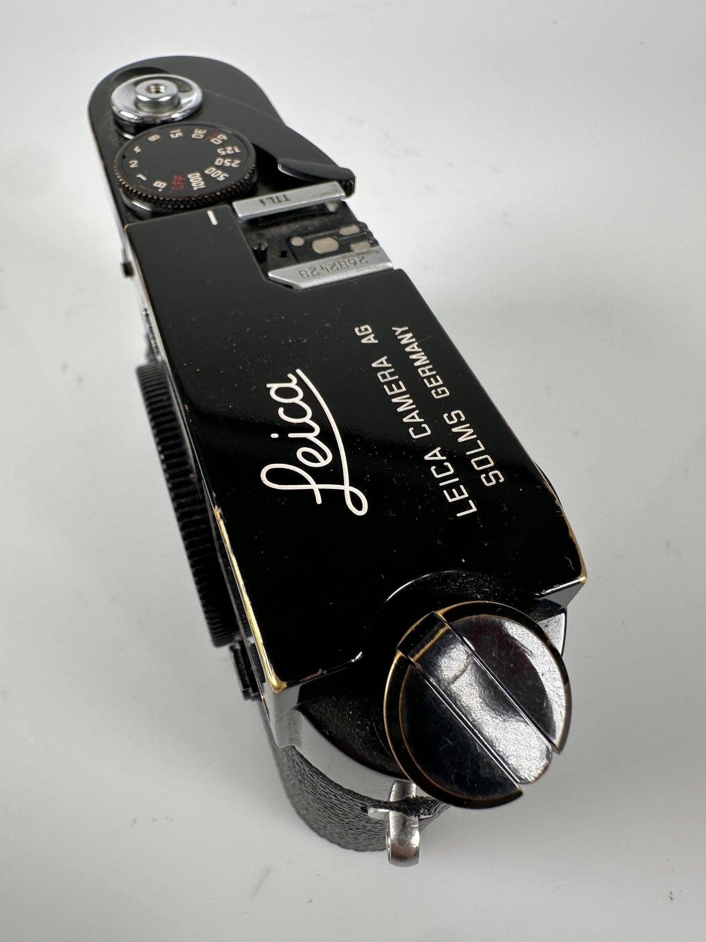 Leica M6 TTL 0.72 LHSA Special Edition Black paint