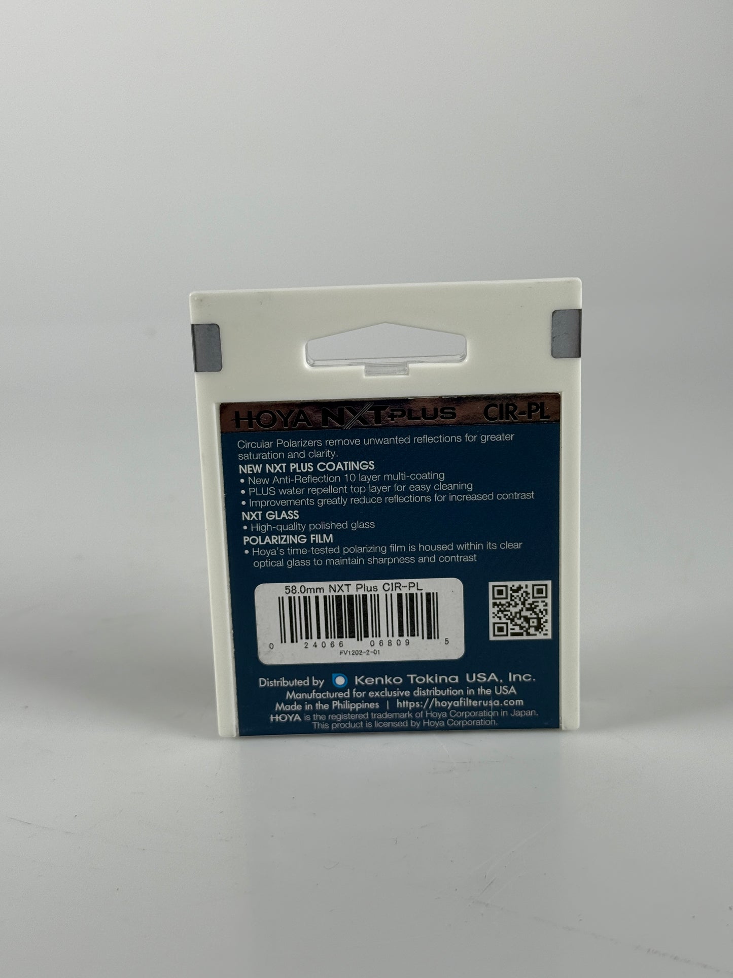 Hoya NXT Plus CIR-PL 58mm Lens Filter circular polarizer