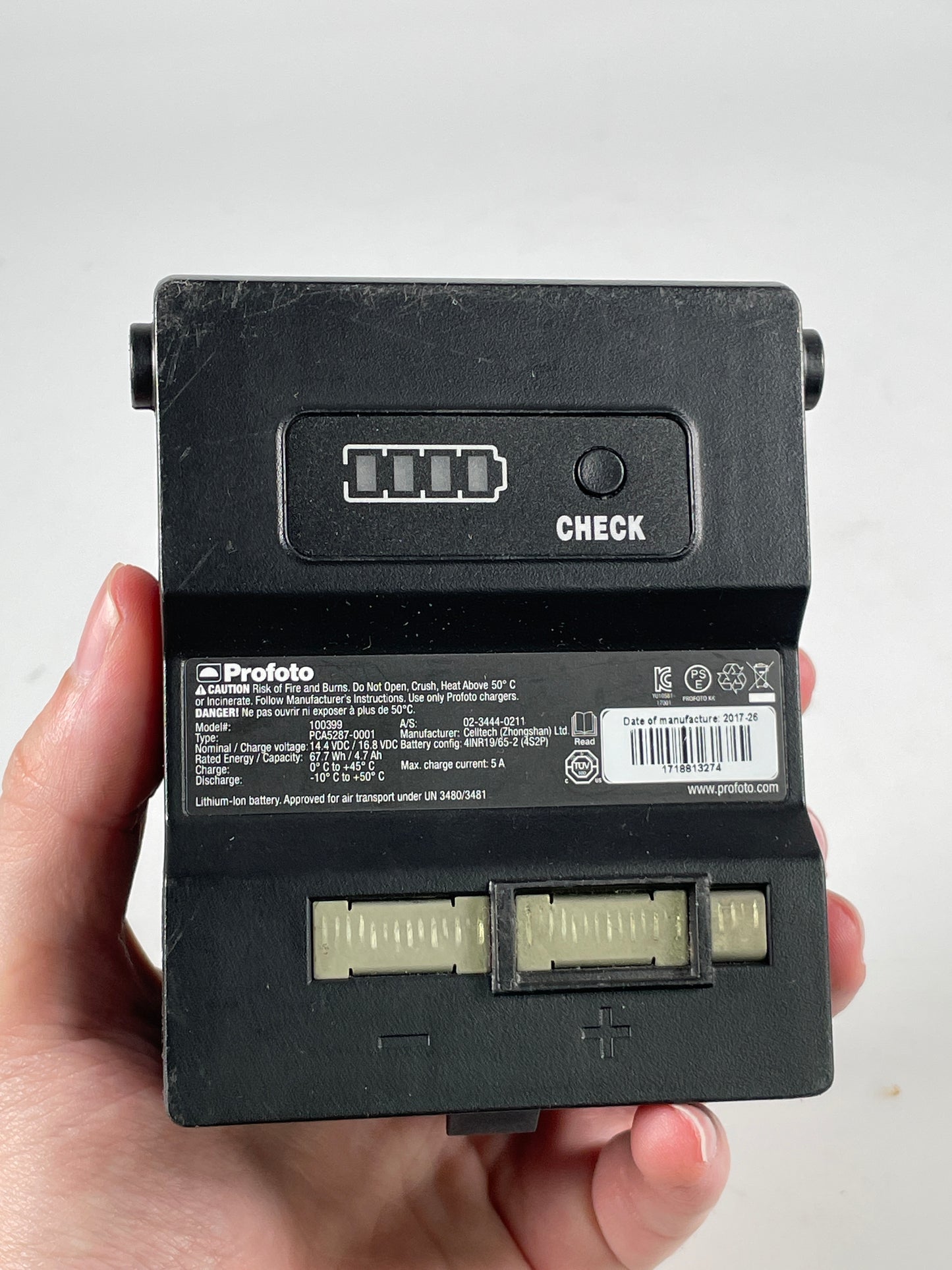 Profoto Li-Ion Battery MKII for B1 and B1X #100399