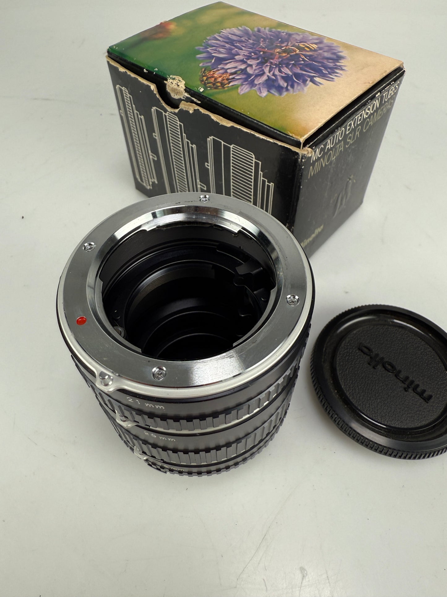 Minolta MC Auto Extension Tubes for camera lenses