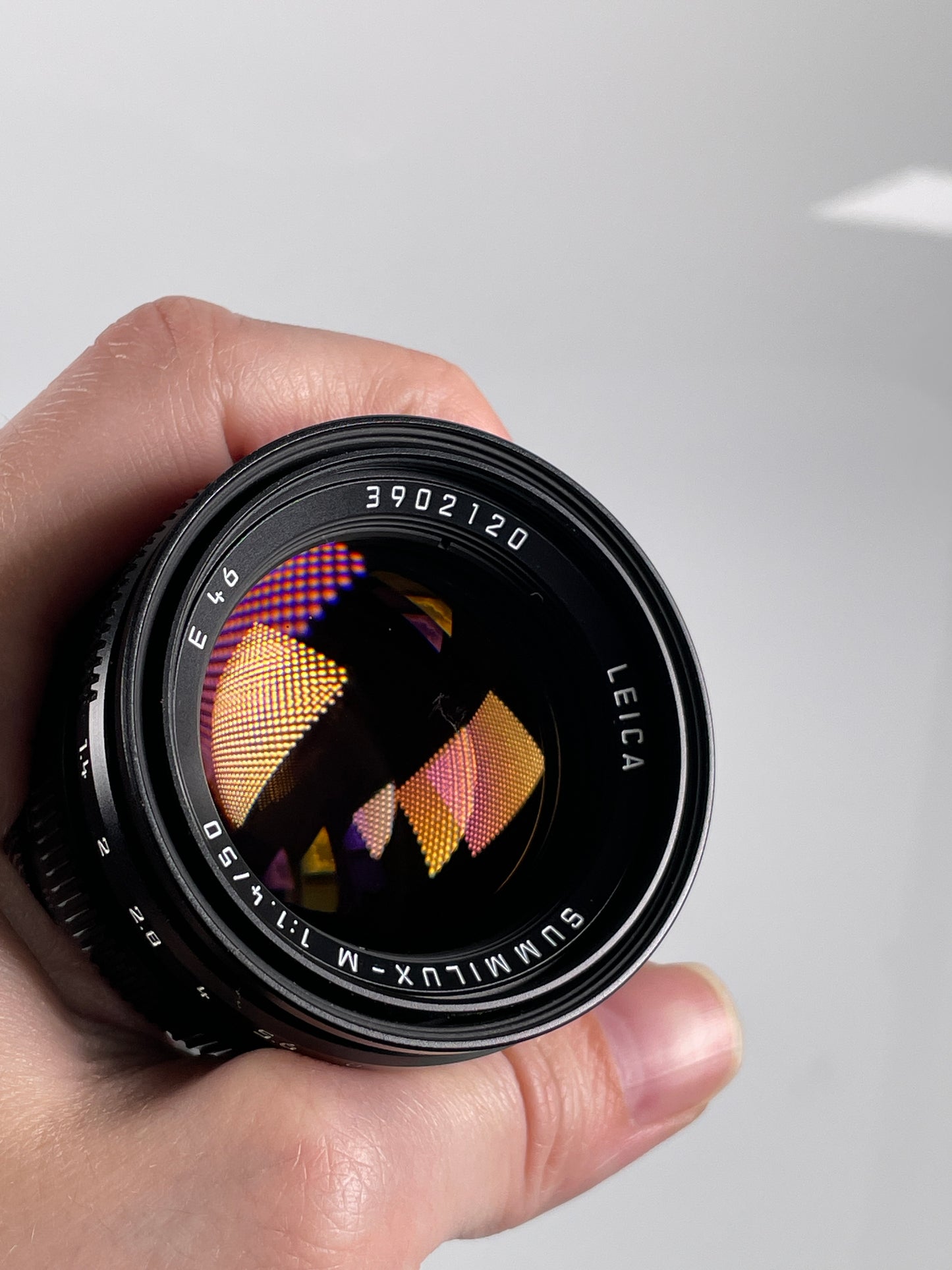 Leica Summilux-M 50mm F1.4 Pre-Asph Black Lens