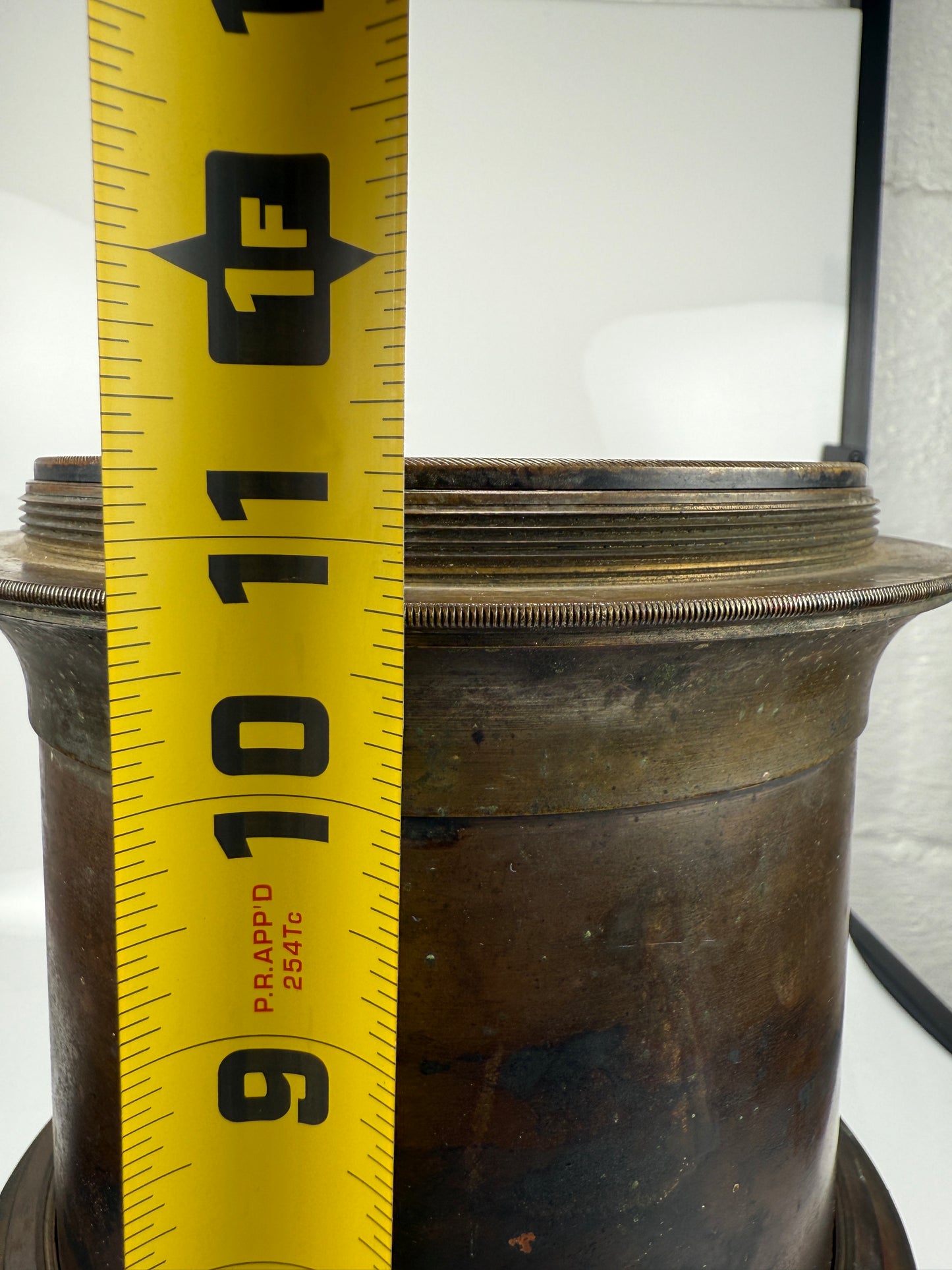 Holmes Booth Haydens early brass camera lens Large SN 6213