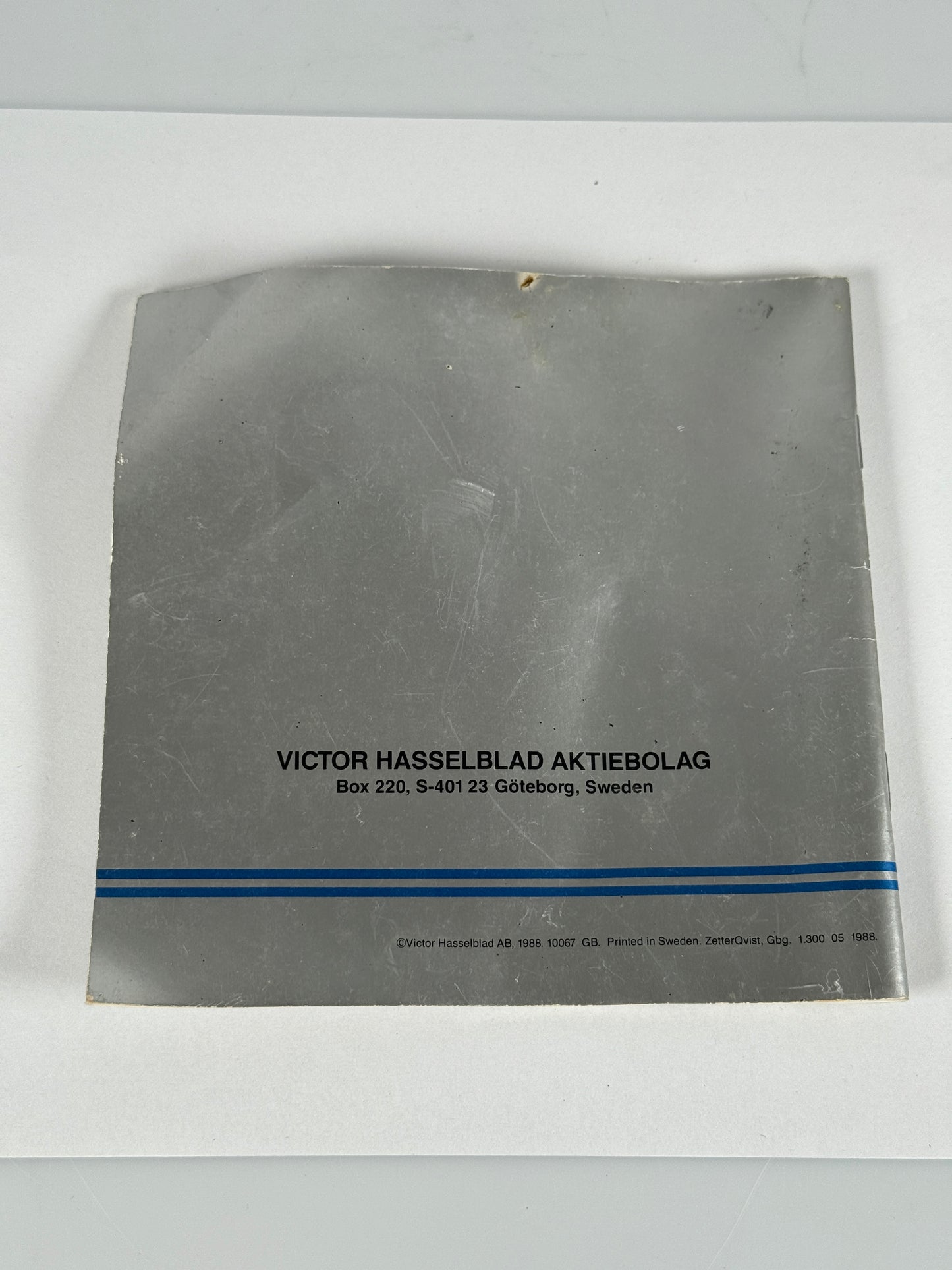 Hasselblad 553ELX Original Instruction Manual