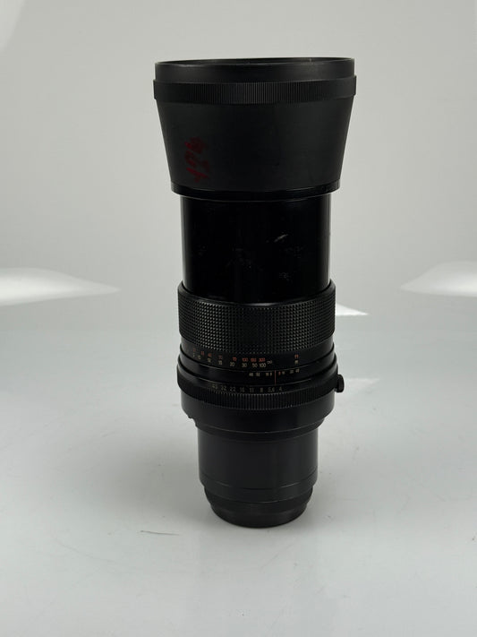 Carl Zeiss Jena Sonnar 300mm F4 lens Pentacon Six Mount