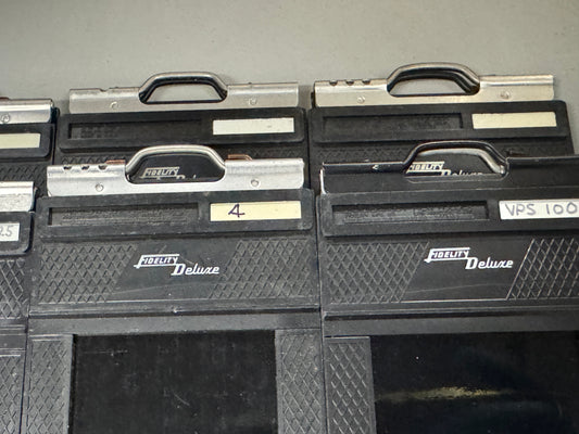 Lot of 6 Fidelity Deluxe 2-1/4 x 3-1/4" (6x9cm) Plastic Cut Film Holders