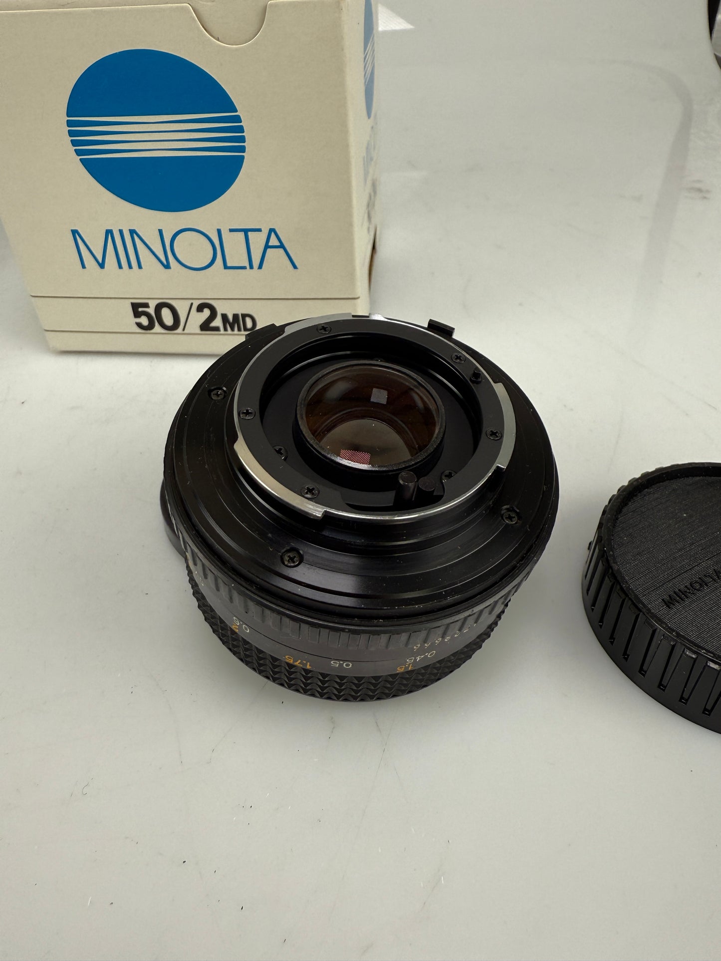 Minolta MD 50mm f2 film camera Lens