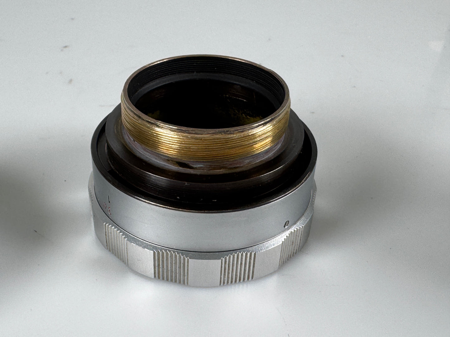 LEITZ Leica Summilux M 50mm F1.4 E43 Chrome Lens Scalloped