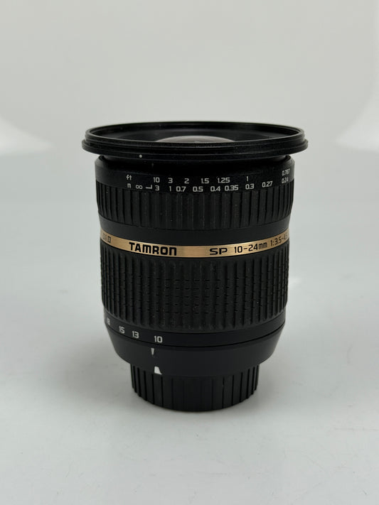 Tamron SP B001 10-24mm f3.5-4.5 Di-II Aspherical AF IF Lens Nikon