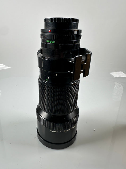 Canon New FD NFD 300mm f4 MF Telephoto Lens For FD Mount