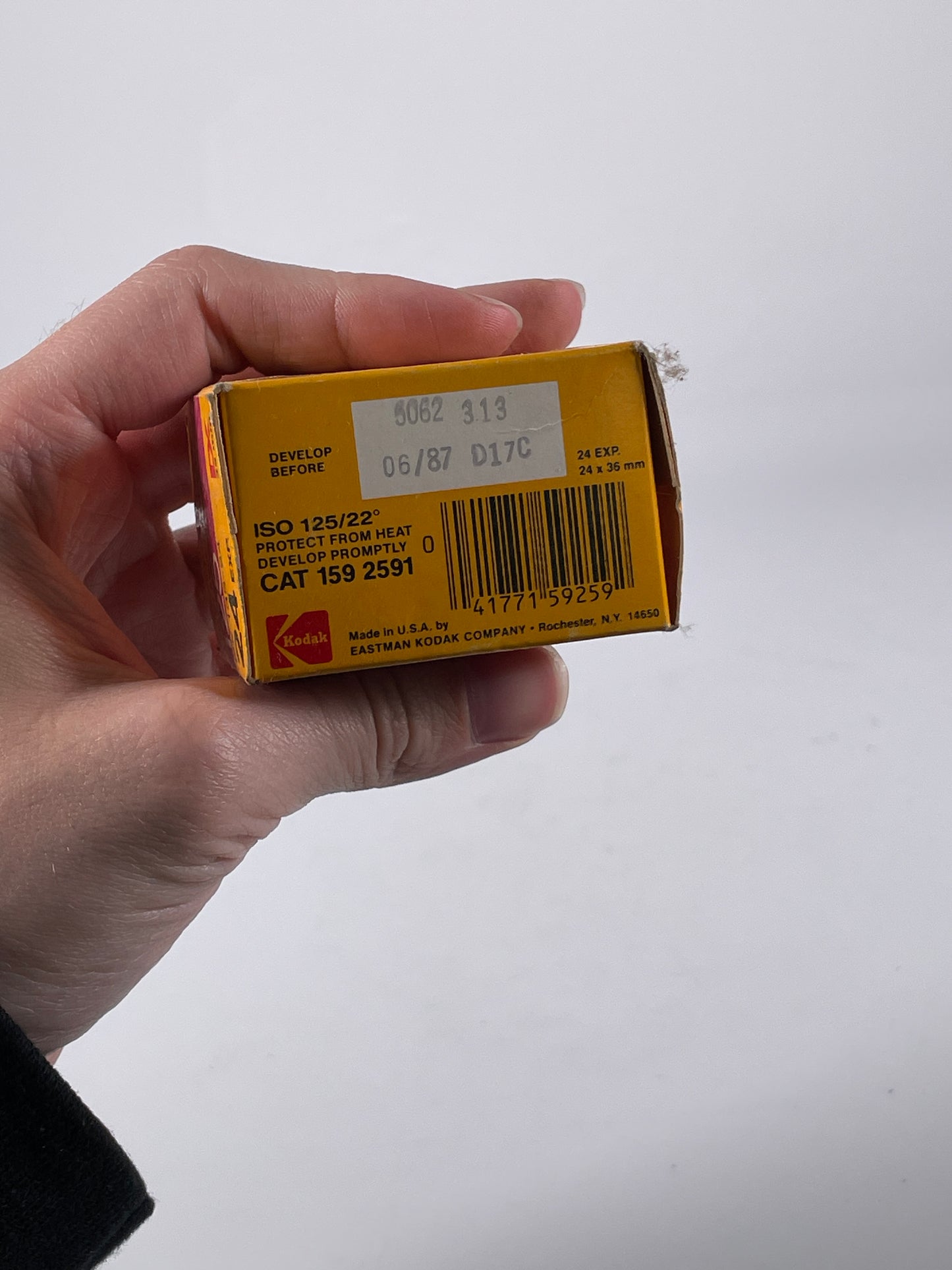 Kodak Plus X 125 Pan 35mm film Roll black and white B&w